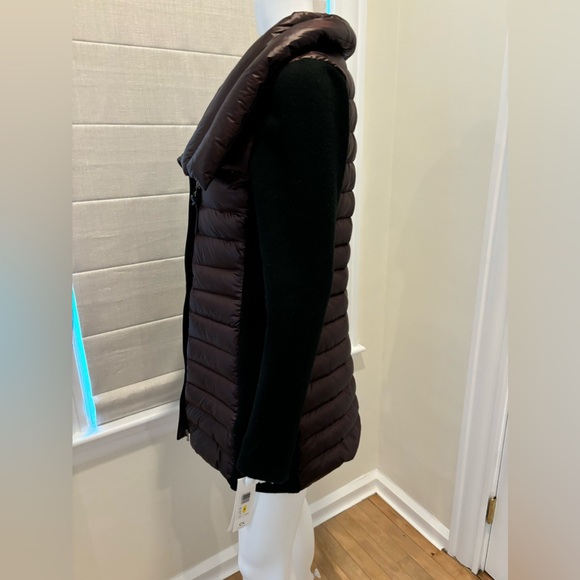 Calvin Klein Performance Winter Coat With Sweater Sleeves - Picture 4 of 7